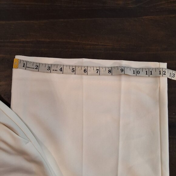 Lilly Pulitzer Colletti High Rise Wide Leg Trouser Pant SZ 6 Coconut White - Picture 9 of 11